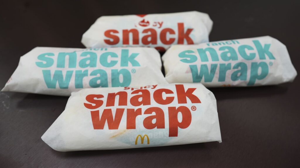 Wall Street says McDonald’s snack wrap revival is a hit so buy the stock