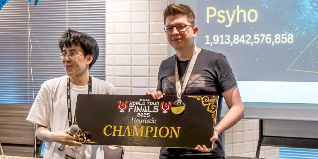 A Programmer Beat OpenAI at Coding, Says AI Drove Him to Push Harder