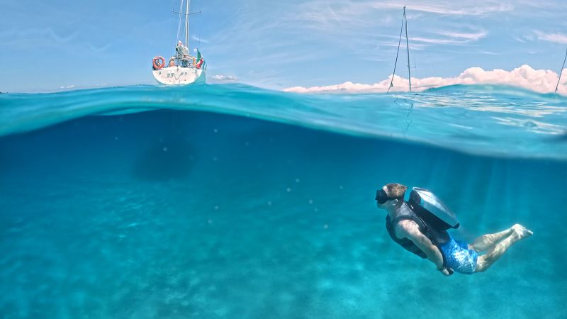Underwater jetpack ‘feels superhuman,’ says designer of his $30k gadget