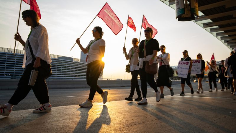 Canadian jobs minister intervenes in Air Canada strike, orders flight attendants back to work