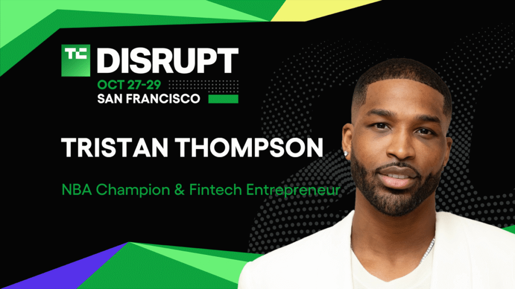 Tristan Thompson on AI, Sports & Startups at Disrupt 2025